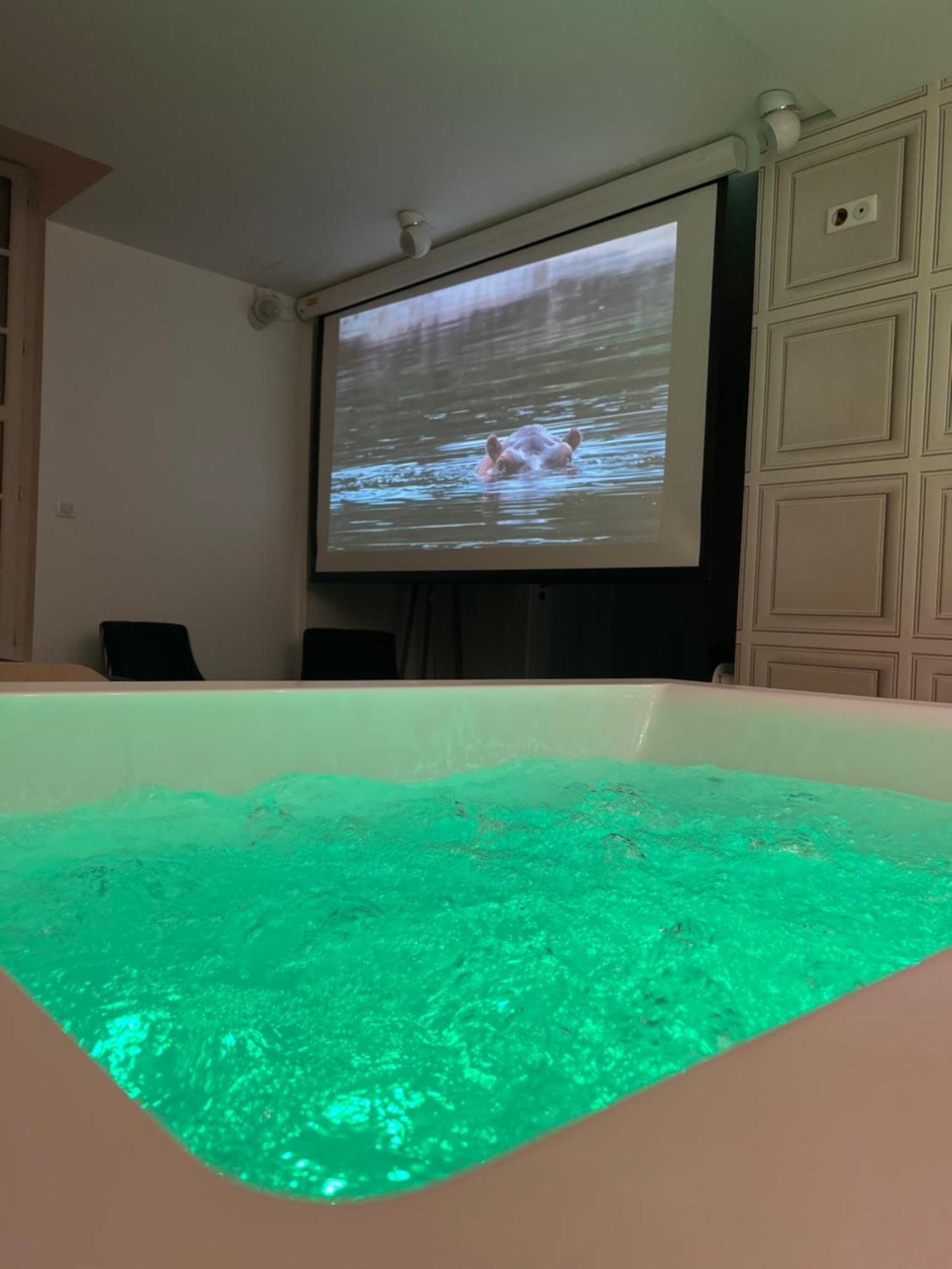 Appartement Avec Jacuzzi Sauna & Home Cinema - Nid D'อองเชร์ ภายนอก รูปภาพ