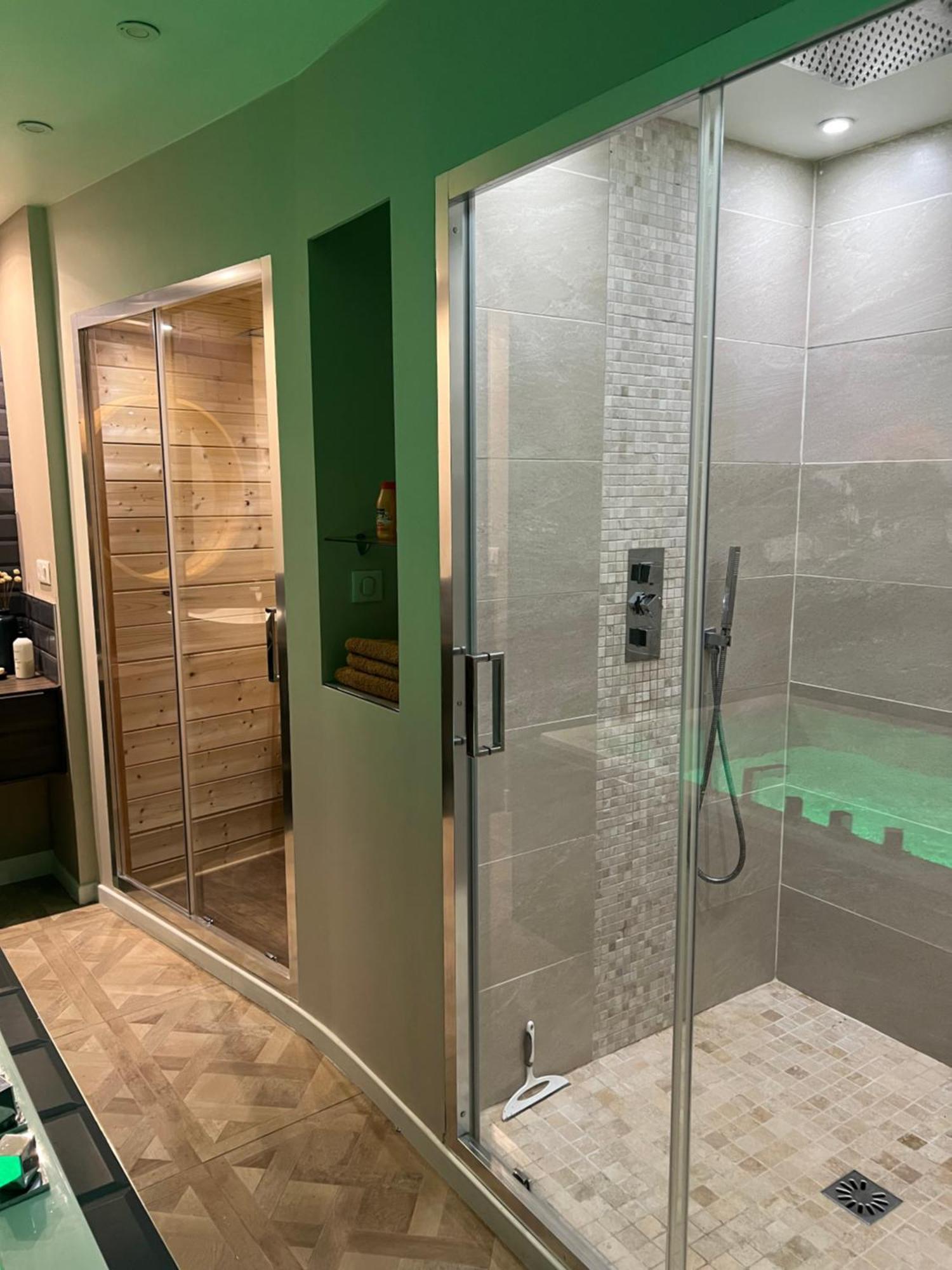 Appartement Avec Jacuzzi Sauna & Home Cinema - Nid D'อองเชร์ ภายนอก รูปภาพ